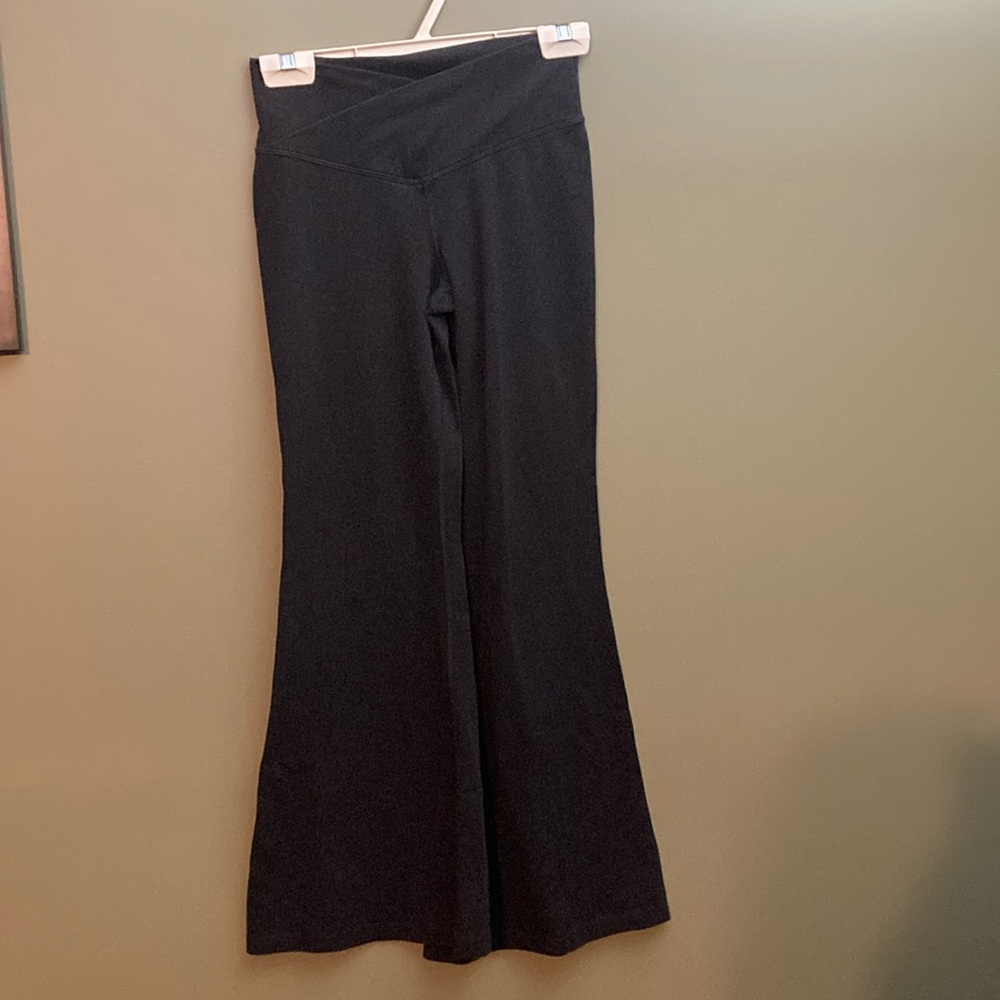 Old Navy Black Wide Leg Flare Pants